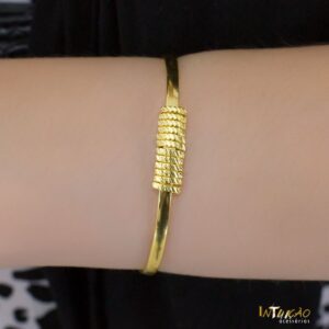 Pulseira bracelete Intuê banhado a ouro 18k Pulseira bracelete Intuê banhado a ouro 18k