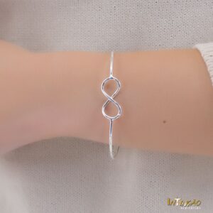 Bracelete Infinito prata 925 Bracelete Infinito prata 925
