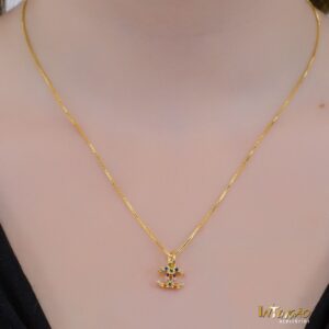 Colar Intuê inspiraçao CC colorido banhado a ouro 18k Colar Intuê inspiraçao CC colorido banhado a ouro 18k