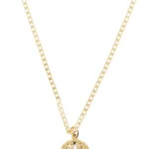 Colar masculino com crucifixo, banhado a ouro 18k Colar masculino com crucifixo, banhado a ouro 18k